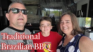 Roberta's Birthday Barbecue In Brazil! This Is A Traditional Brazil BBQ Celebration!