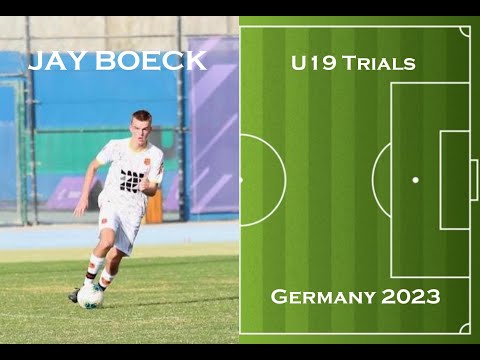 Jay Boeck - U19 Trials Germany (2023)