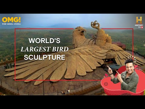 This Jatayu sculpture in Kerala is as big as his legend! #OMGIndia S05E10 Story 1