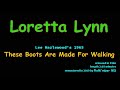 Loretta Lynn-These Boots Are Made For Walking