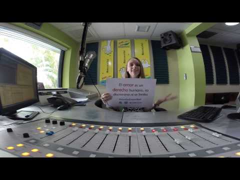 Mensaje de Silvana, de los 40 principales, como parte de la campaña #Vivaladiversidad