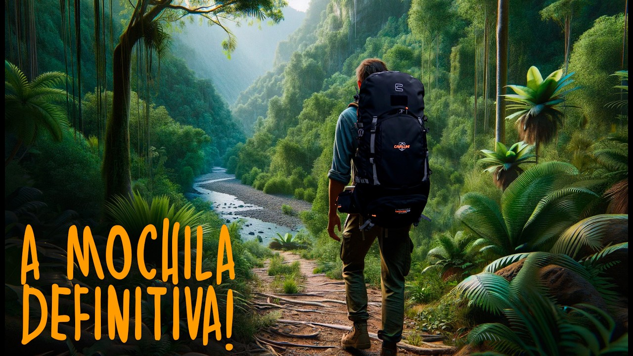 Nova Mochila Cavallini Expedition Pro #Cargueira #Viagem #Expedição