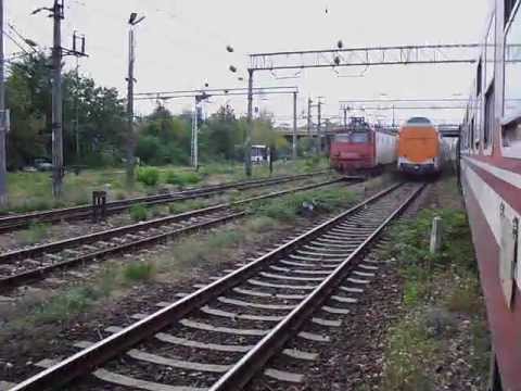 Trenuri la intrare in Bucuresti Nord, 30.07.2012