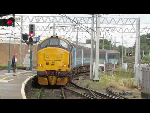 UK: Class 37 Loco Hauled Cumbrian Coast Northern passenger services