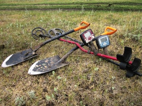 Поиск монет Minelab X-Terra 705 и Minelab X-Terra 305