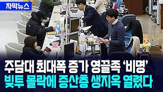 [자막뉴스] 주담대 최대폭 증가 영끌족 비명... 빚투 몰락에 증산층 생지옥 열렸다 / 사건텔러