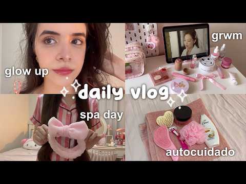 daily vlog 🎀🖇️ | rotina de spa, autocuidado & glow up