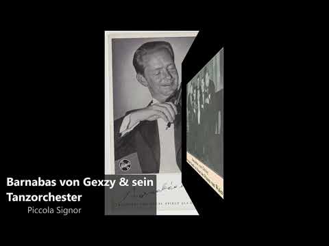 Barnabas von Geczy - Piccolo Signor (1940)