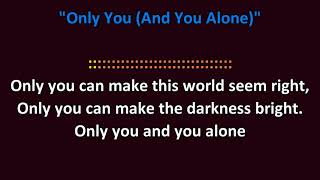 Ringo Starr - Only You (And You Alone)