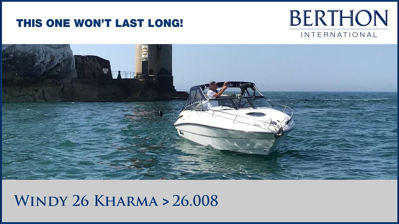 [OFF MARKET] Windy 26 Kharma (26.008) with Hugh Rayner - Yacht for Sale - This One Won’t Last Long!