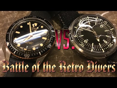 Battle of the Retro Divers: Longines Legend Diver vs. Oris Diver 65 Bronze