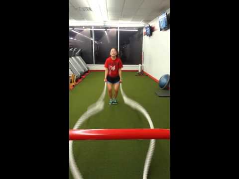 Battle Rope Jumping Jacks