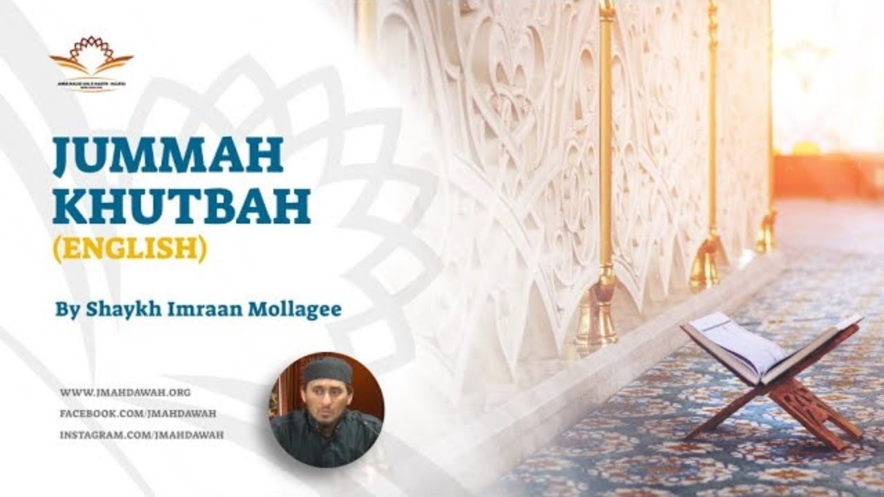 Jummah Khutbah from JMAH Halifax