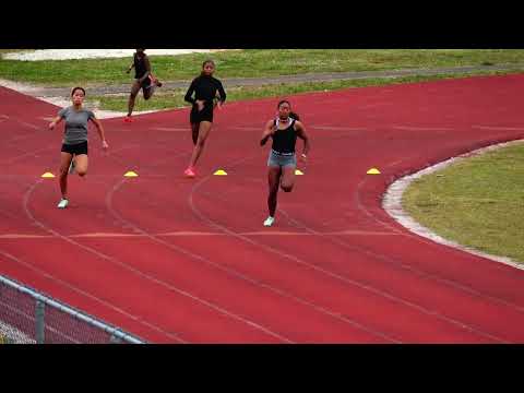 Girls 200m Section 1 Finals TimeSpann Indoor/Outdoor #4 Trials Jan. 28, 2023