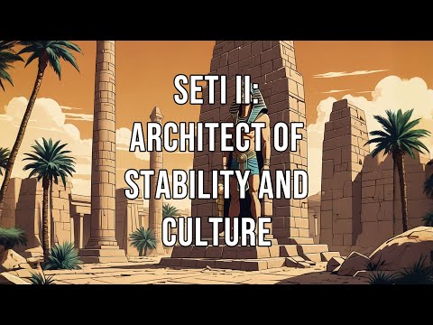 Seti II: Architect of Stability and Culture