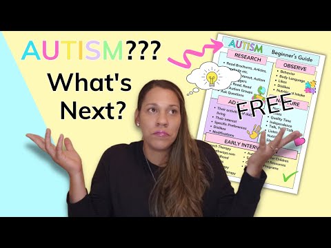 Autism Beginner's Guide | Toddler Autism | Autism Diagnosis |Autism  Resource | Autism Manual