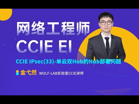 EI CCIE（Enterprise Infrastructure）-33-单云双Hub的Hub部署问题