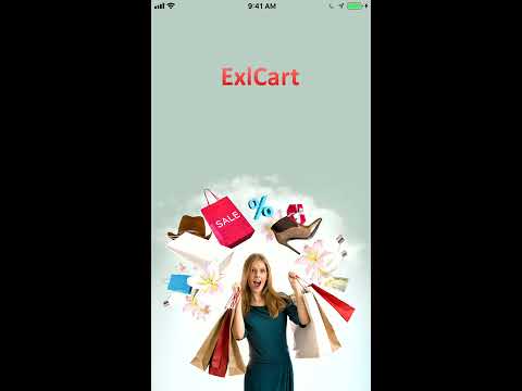 Opencart Mobile App - iOS Demo : Exlcart