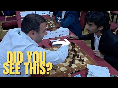 India no.1 Gukesh plays the Sicilian against Rauf Mamedov | FIDE Grand Swiss 2023