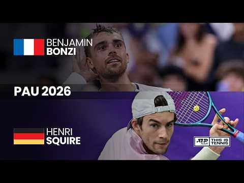 Benjamin Bonzi vs Henri Squire | Semifinal Highlights | ATP Challenger Pau 2026