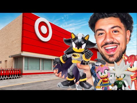 I Bought EVERY Sonic x DC Action Figure at Target ! (Rare Toy Hunt)