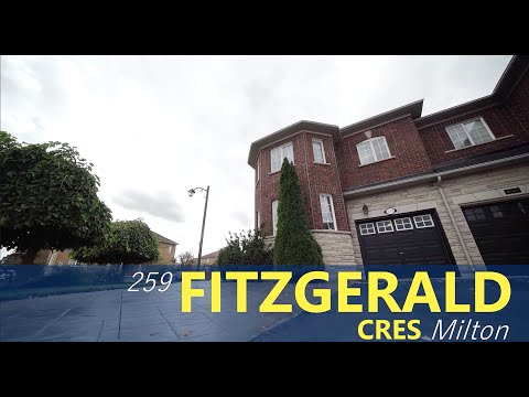 Home for Sale | 259 Fitzgerald Crescent | Milton, Ontario, Canada