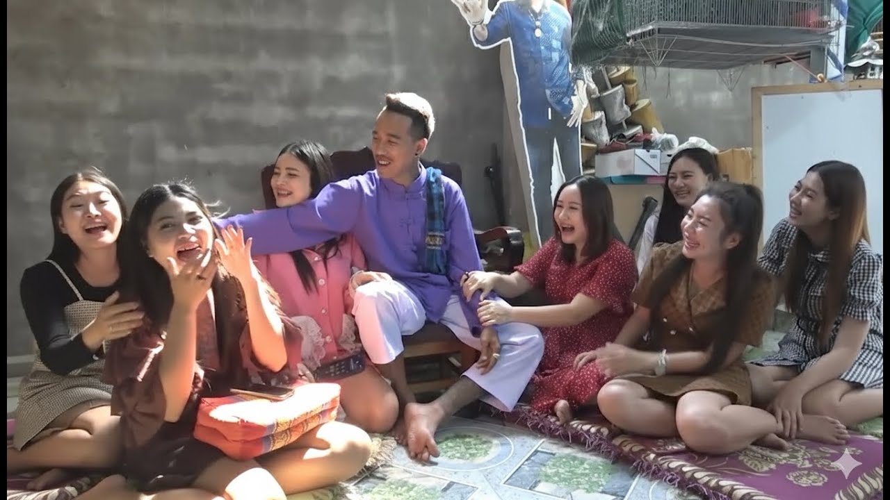 Thai Man Lives With His SEVEN Wives