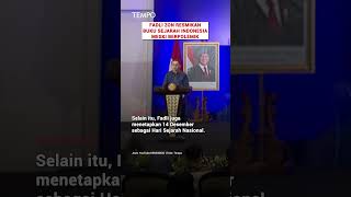 Download lagu Fadli Zon Resmikan Buku Sejarah Indonesia Meski Berpolemik #shorts mp3 Download lagu Fadli Zon Resmikan Buku Sejarah Indonesia Meski Berpolemik #shorts mp3