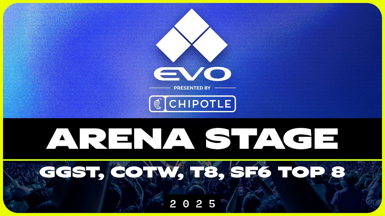 Evo 2025 Day 3: Arena Stage - STREET FIGHTER 6 - Top 8!