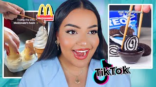 جربت اغرب أكلات ترند على التيك توك????????سوشي بالأوريو!!|يسرا مختار