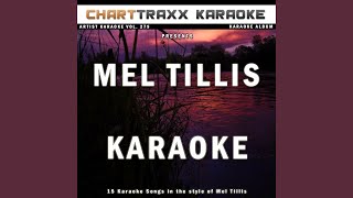 Southern Rains (Karaoke Version In the Style of Mel Tillis)