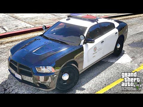 GTA 5 MODS LSPDFR 796 - CHARGER PATROL!!! (GTA 5 REAL LIFE PC MOD)