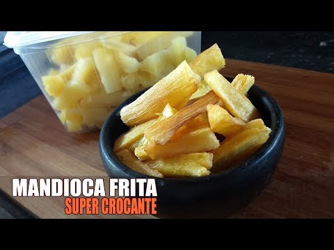 MANDIOCA FRITA CROCANTE RECEITAS DA ROSA
