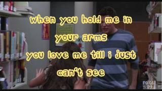 Glee Borderline/Open Your Heart lyrics