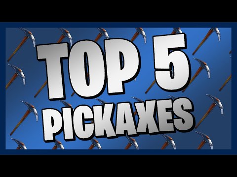 The TOP 5 Pickaxes in Fortnite Save the World!