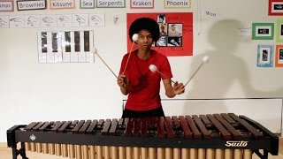 Super Mario Bros. on Marimba (with 4 Mallets) by Aaron Grooves – 3v7QC6Bl_7E