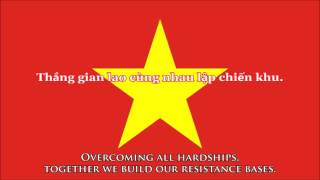 National anthem of Vietnam (VN/EN lyrics)
