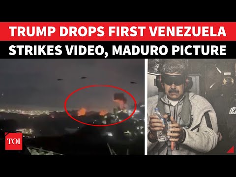 US Releases Shocking 1ST VIDEO Of Venezuela Strikes ...