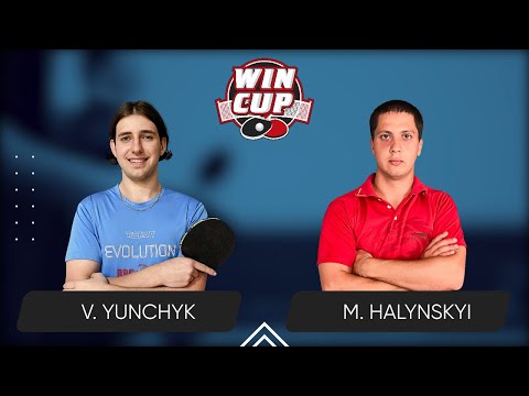 19:00 Valentyn Yunchyk - Mykola Halynskyi  West 5 WIN CUP 03.12.2023 | TABLE TENNIS WINCUP