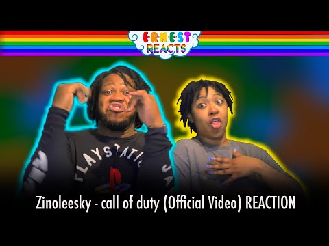 Zinoleesky - call of duty (Official Video) REACTION