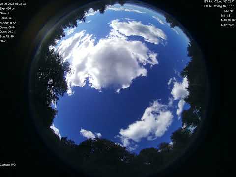 2025-09-20 All sky camera capture from Poiana Rusca Mountains, Romania