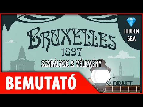 #5 Hidden gem - Bruxelles 1897 társasjáték bemutató - :: DRAFT :: Társasjáték vlog