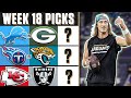 NFL Week 18 BETTING PREVIEW: Expert Picks For TOP GAMES | CBS Sports HQ