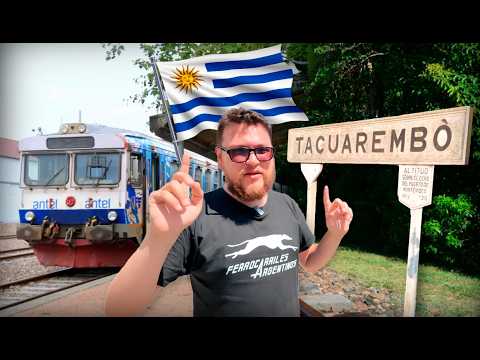 Viajé en el ÚLTIMO TREN del URUGUAY | Tacuarembó - Rivera