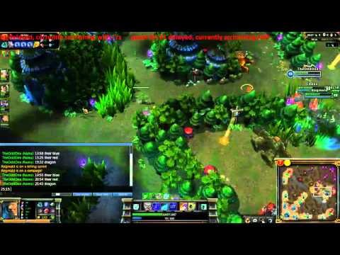 League of Legends: TSM vs. Crs scrim 1 - TSM view -- 2011-10-29