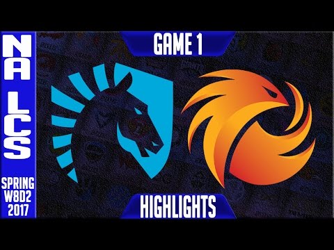 Team Liquid vs Phoenix 1 Game 1 - NA LCS W8D2 Spring 2017 - TL vs P1 G1