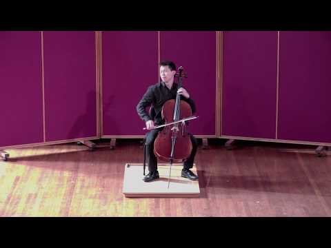 1st Movement from Sonata for Solo Cello, Op.8 by Kodaly - Caleb Wong