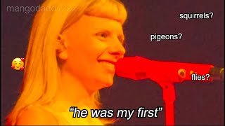 Aurora being a comedian for 8 minutes 20 seconds straight