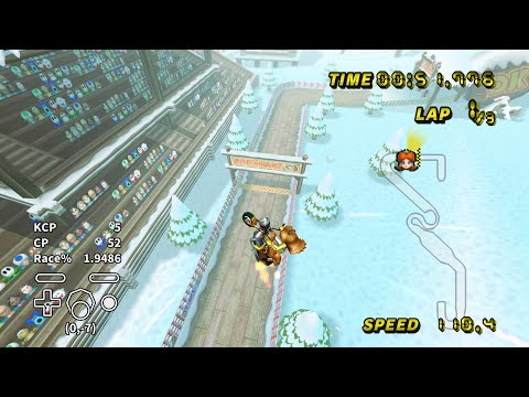 New Ultra Longcut on DK's Snowboard Cross [MKWii TAS]