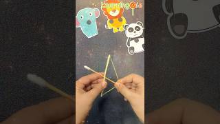 How To Make Mini Bow & Arrow At Home | Easy Craft For Kids | Fun Activity For Children 🏹🎯